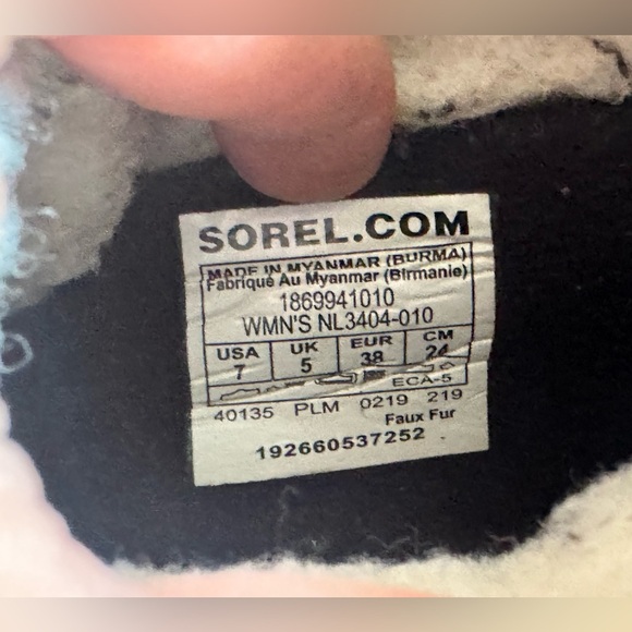 SOREL - Women's Out ‘N About Plus Conquest Waterproof Suede Boot Size 7 Faux Fur - Picture 14 of 16